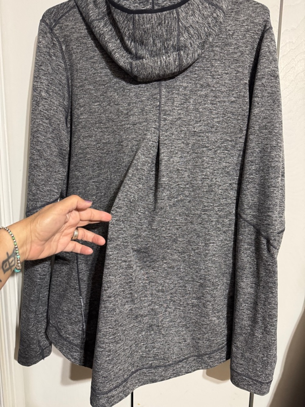 Brooks Gray Zip-Up Utility Jacket - Picture 4 of 6